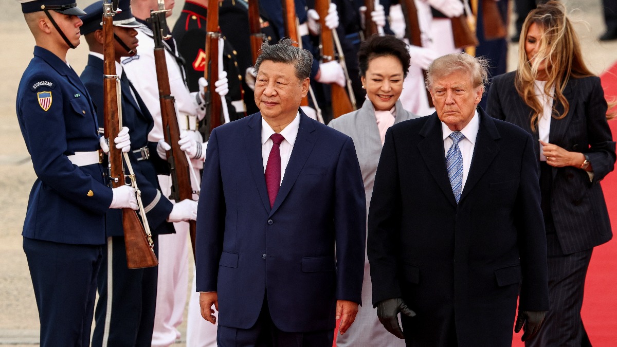 习近平结束访美乘机返回北京(图源:India Today)